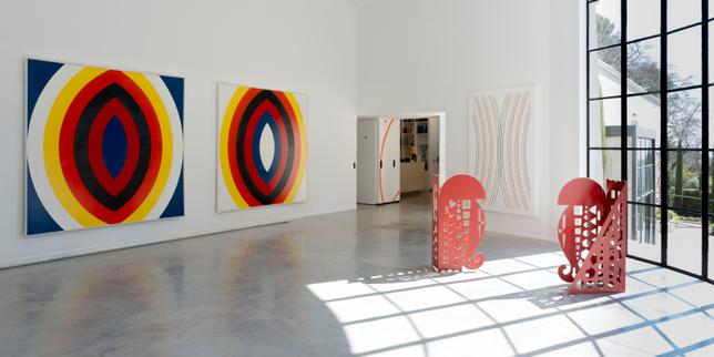 'Abstract Constructions' in Saint-Paul-de-Vence: The vibrant colors of Nassos Daphnis, from horticulture to abstract art