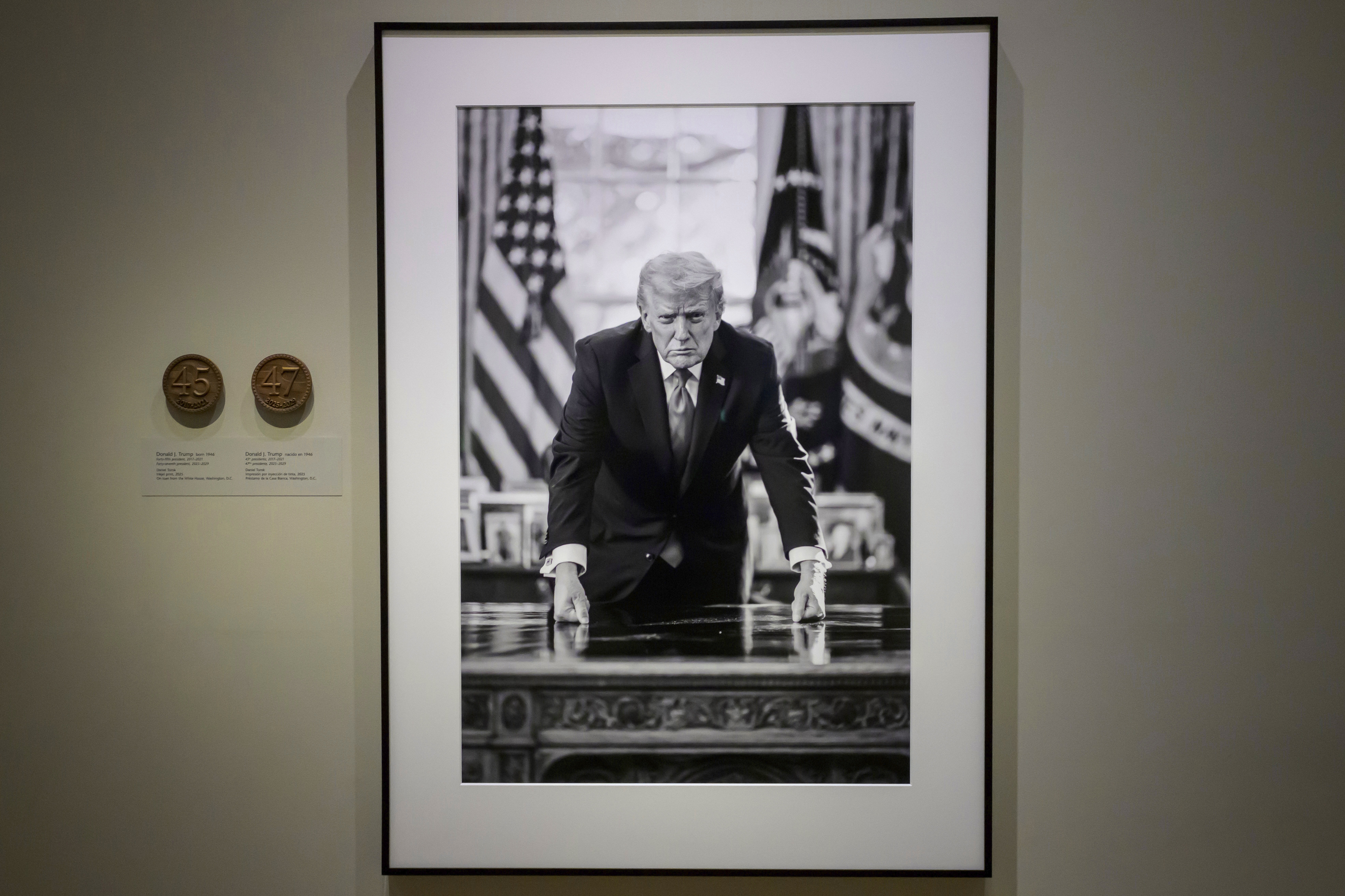 National Portrait Gallery removes impeachment references next to Trump photo