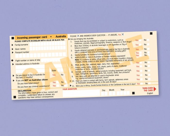 Australia to ditch paper arrrival cards for incoming travellers