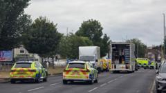 Four men dead after car crashes into lamp-post