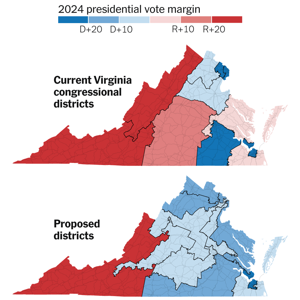 Tracking the Virginia Redistricting Referendum Early Vote