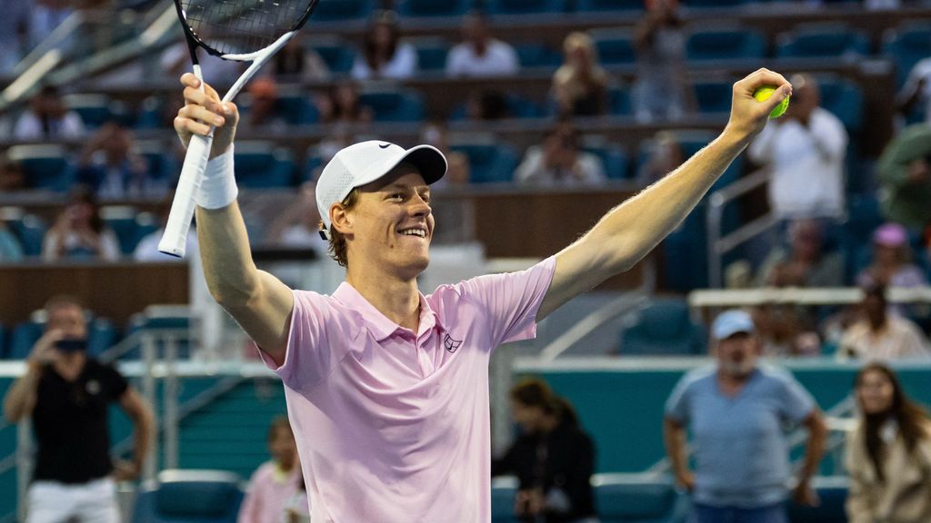 Sinner completeert in regenachtig Miami 'Sunshine Double' zonder setverlies