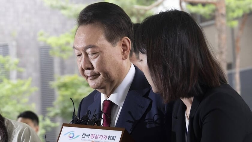 Ex-president Zuid-Korea krijgt 7 jaar cel voor verzet arrestatie