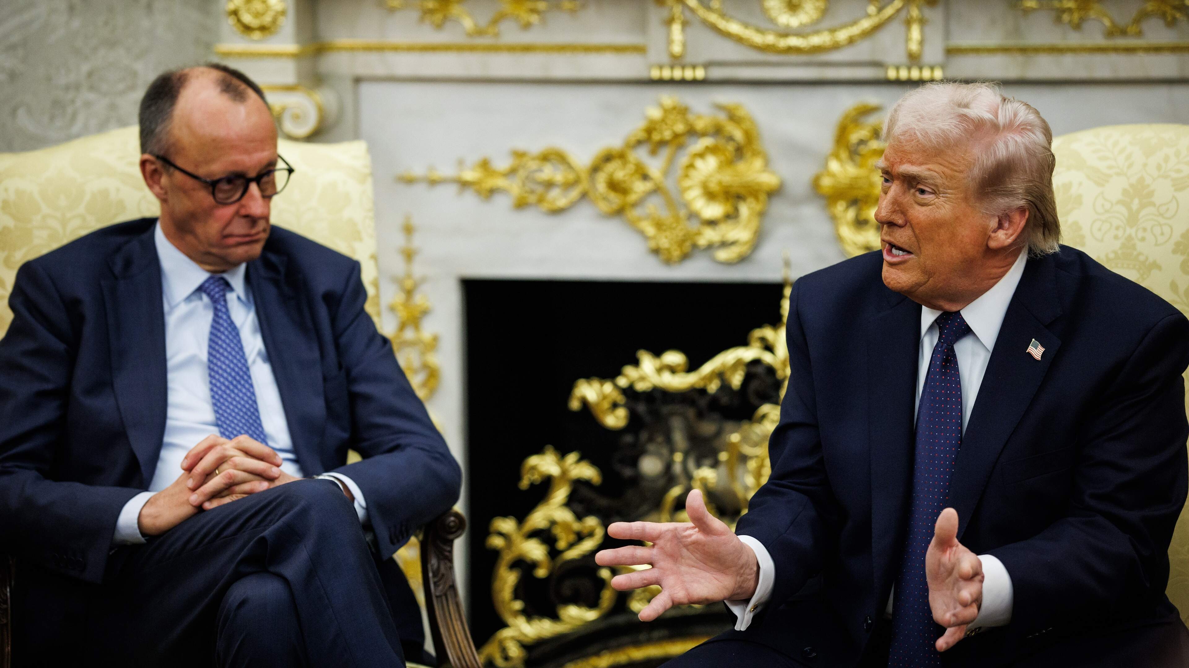 Trump dreigt met vermindering van troepen in Duitsland na kritiek Merz over Amerikaanse aanvallen op Iran