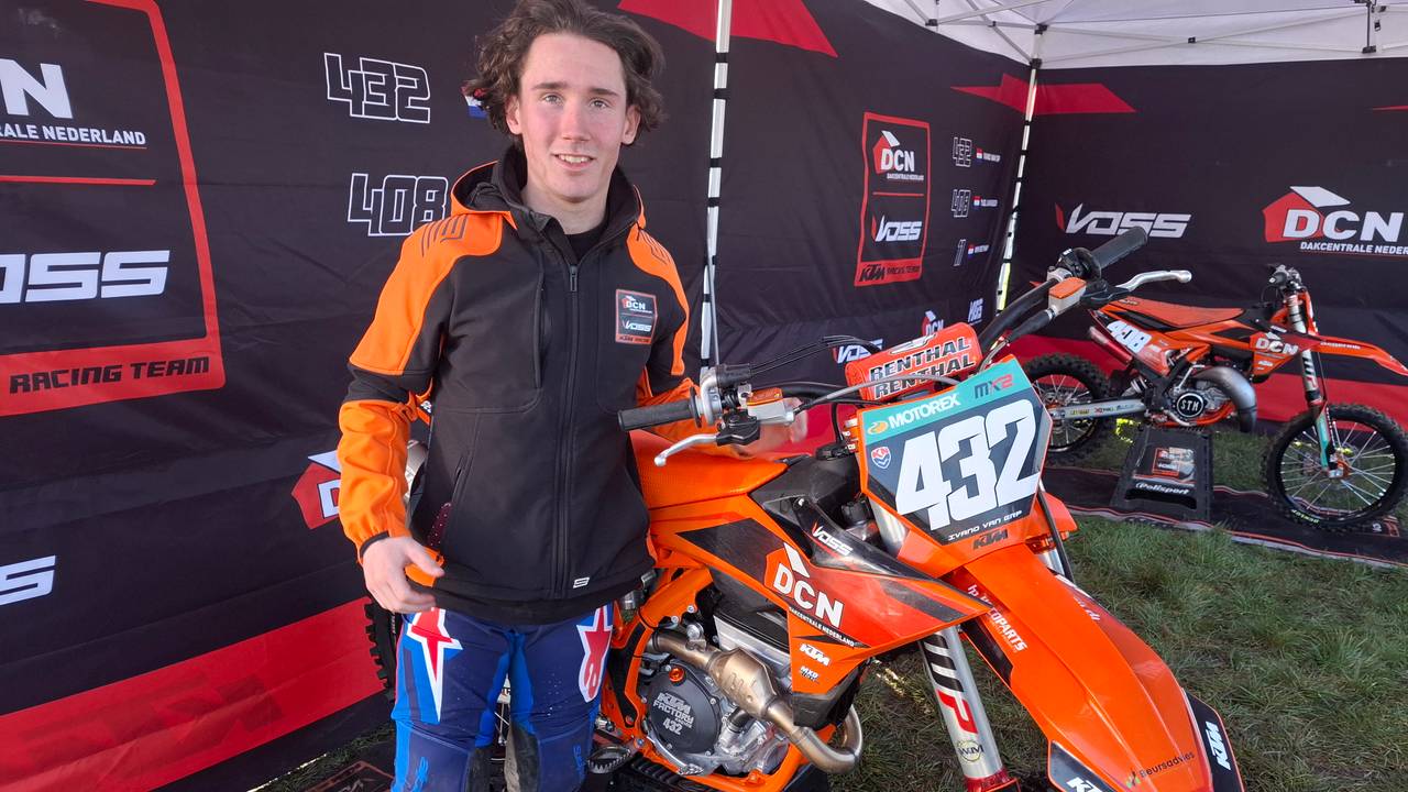 Motorcrosser Ivano van Erp overleeft crash ternauwernood: 'Het was kritiek'