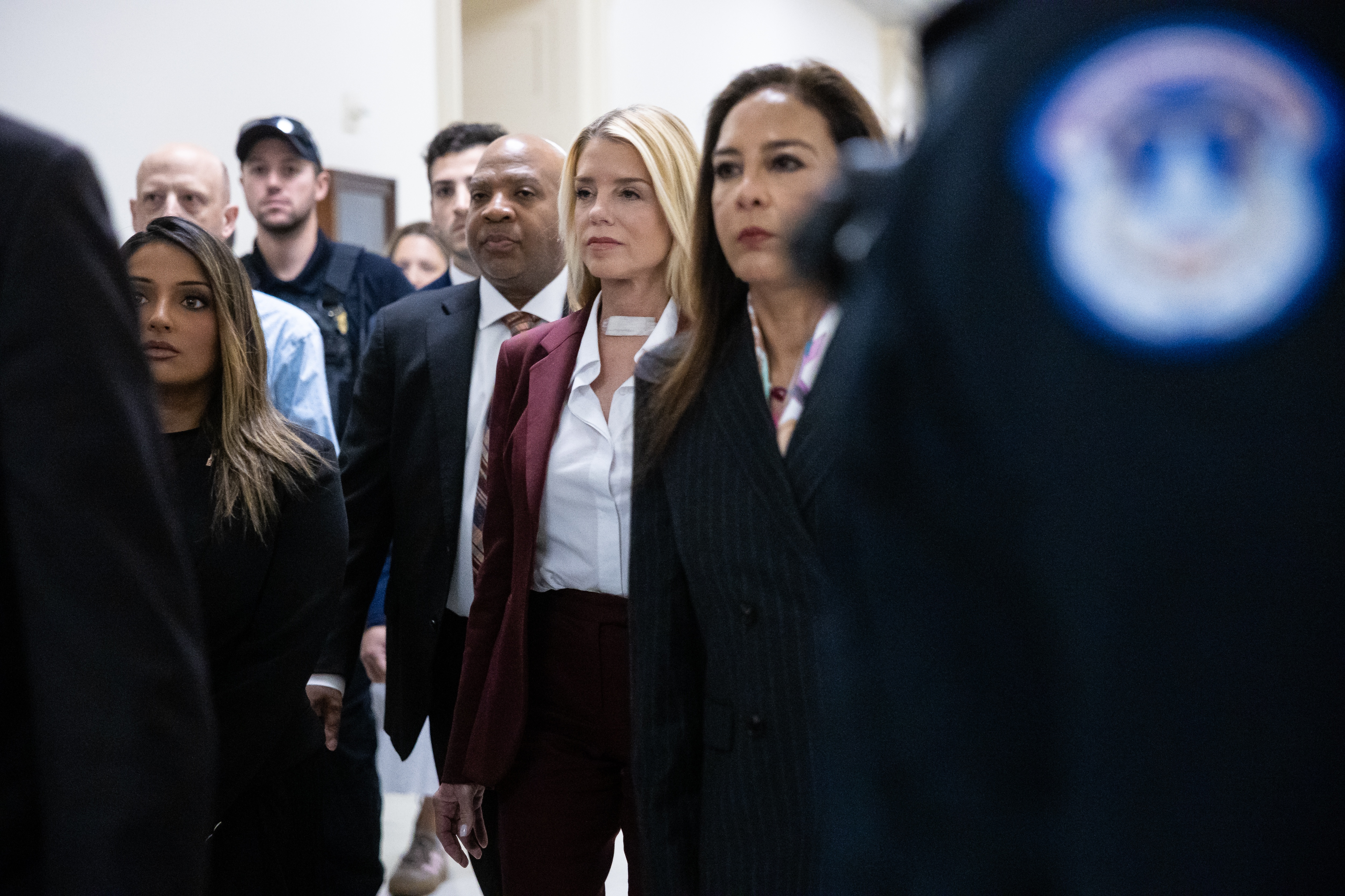 Bondi punts blame for the Epstein files to Todd Blanche