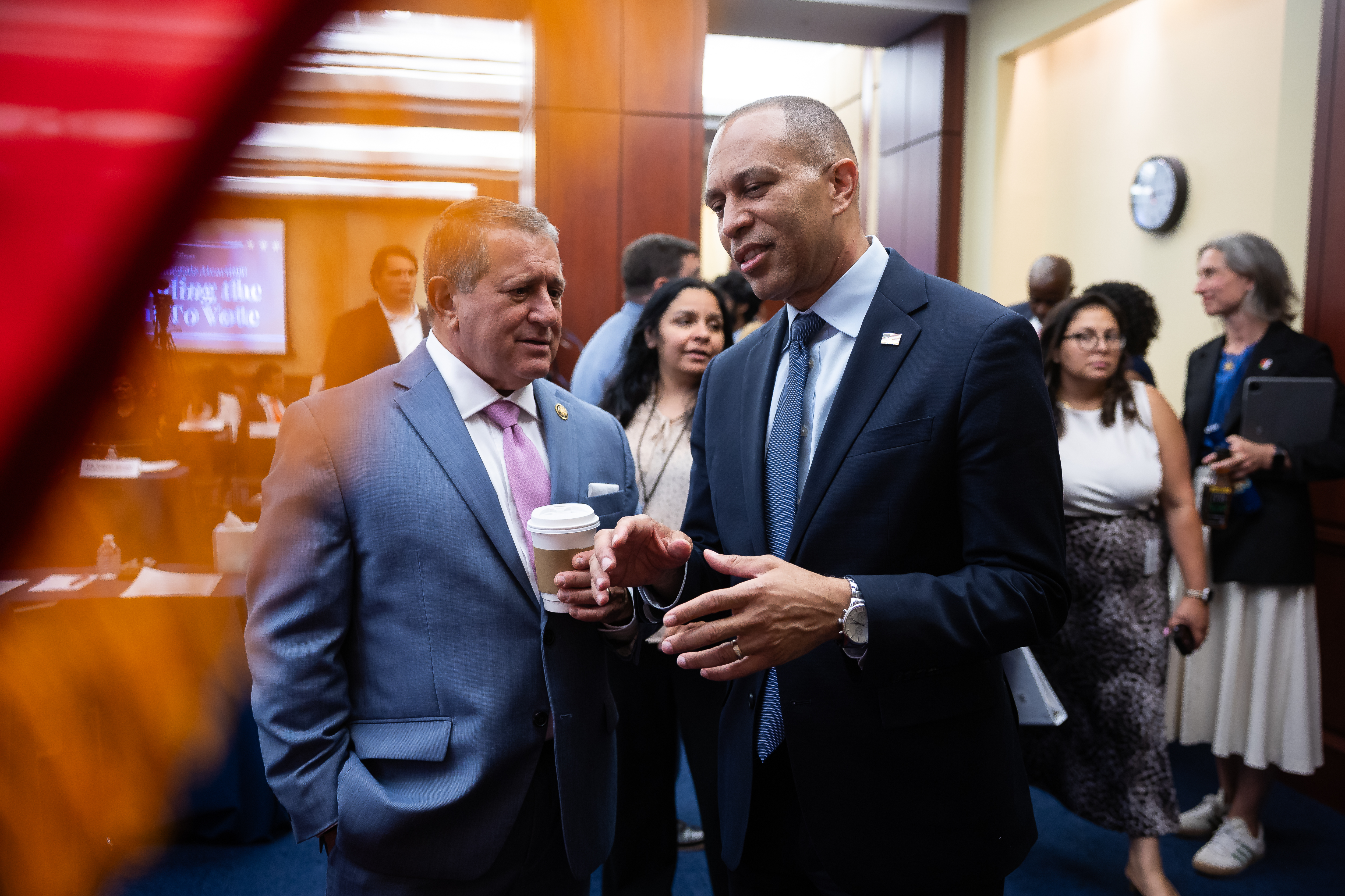 ‘Fighting for an affordable America’: Hakeem Jeffries unveils closing midterm pitch