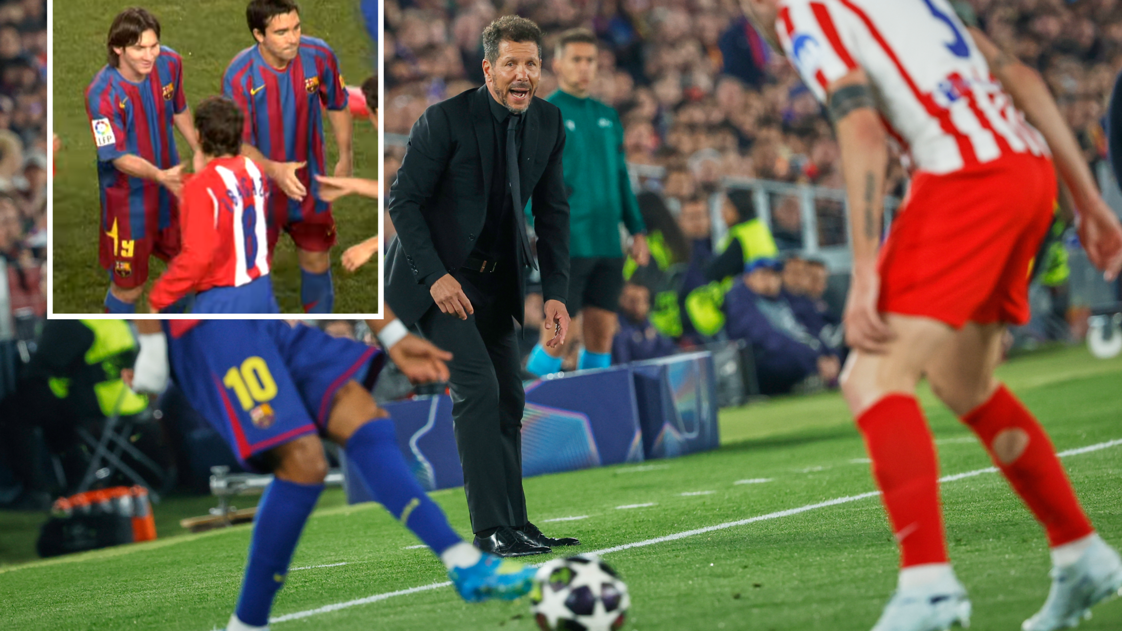 De laatste keer was Frank Rijkaard nog trainer en Lionel Messi 19 jaar: Atlético Madrid en Diego Simeone breken ellenlange Camp Nou-vloek met zege