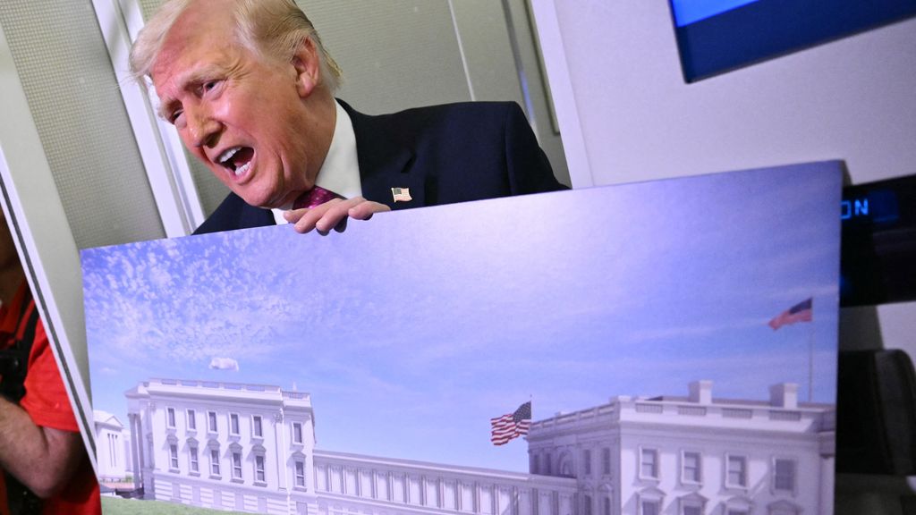 Rechter legt bouw balzaal Witte Huis stil: 'president is niet de eigenaar'