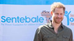 Prince Harry sued for defamation by charity Sentebale he co-founded