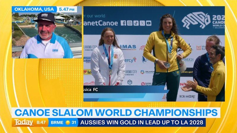 Aussie paddle gold rush in Oklahoma