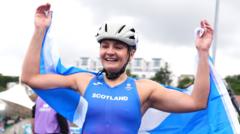 Scotland's Woods wins gold again in restaged race