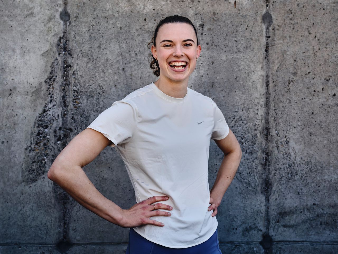 Meerkampster Sofie Dokter werd wereldkampioen op de vijfkamp. ‘Maar ik schat brons op de zevenkamp hoger in’