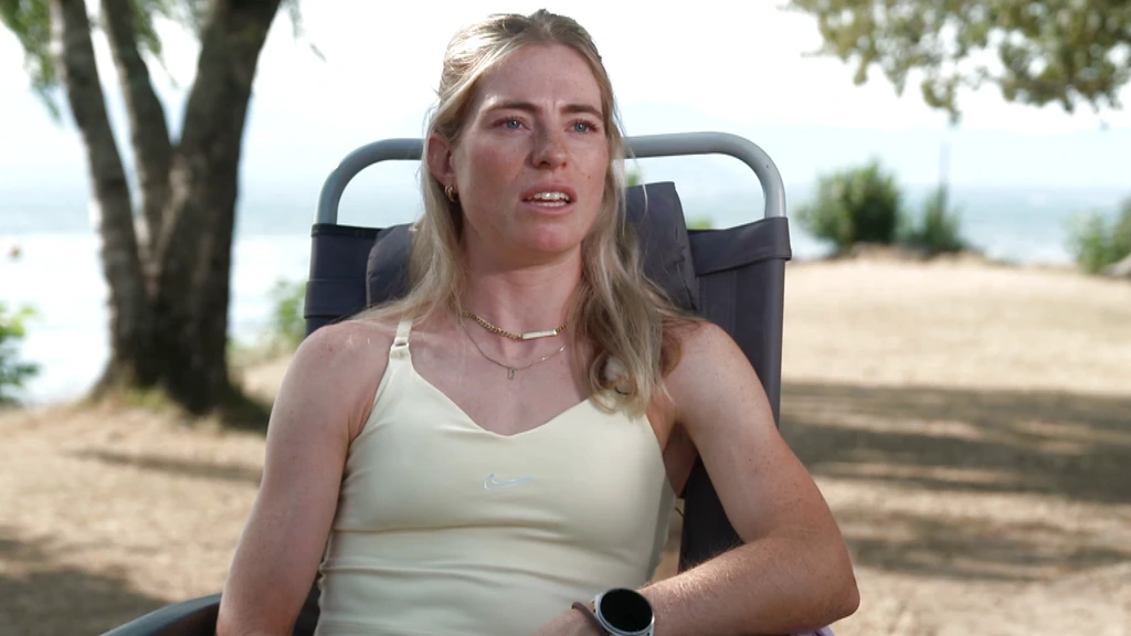 Op de camping droomt Vollering groots: 'Wil niet alleen maar egoïstische sporter zijn'