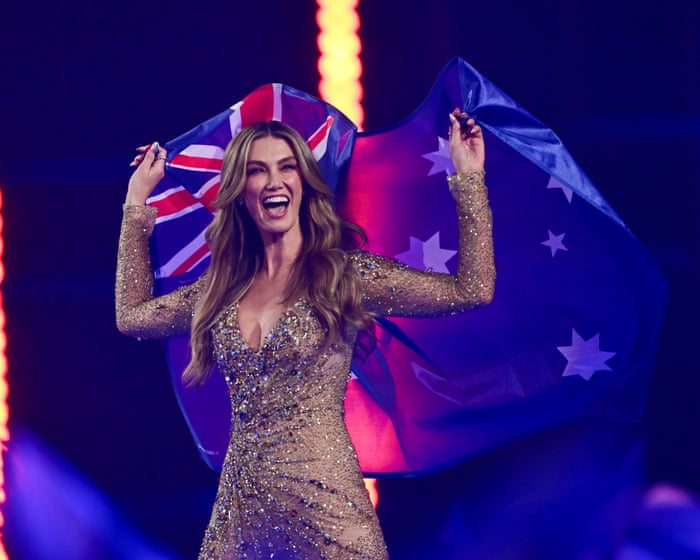 ‘She was phenomenal, she was iconic’: Delta Goodrem wins praise as Australia places fourth at Eurovision