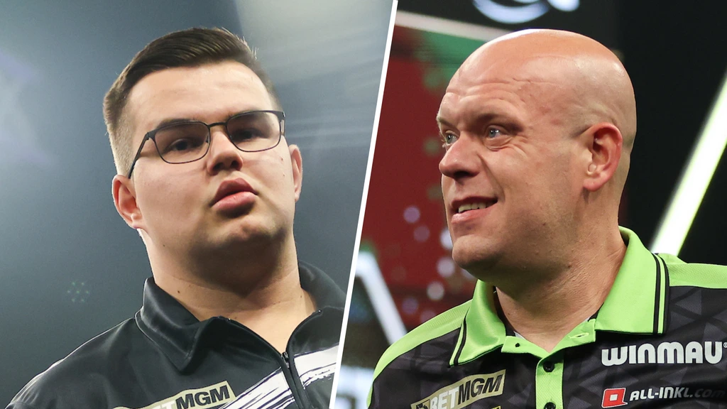 Van Veen en Van Gerwen kunnen play-offs Premier League niet meer halen