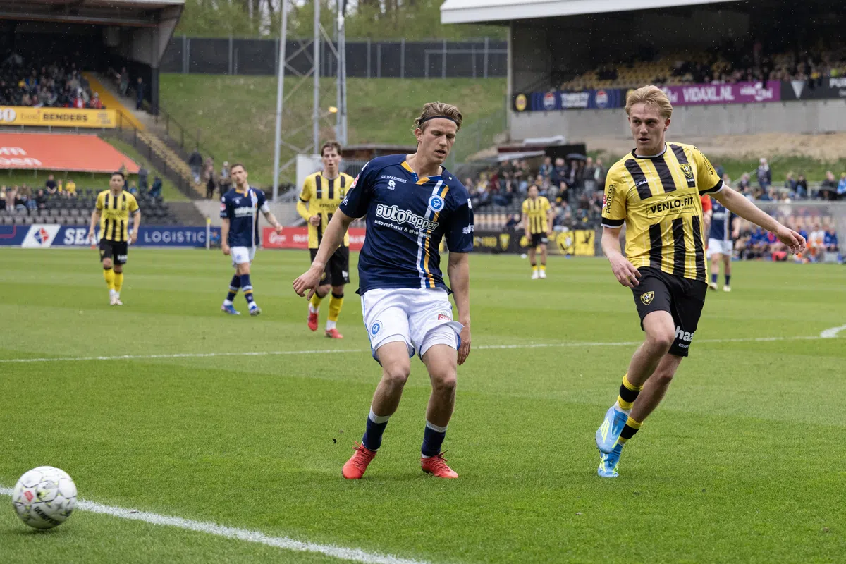 De Graafschap lijkt plek drie in KKD te verspelen na knotsgekke slotfase bij VVV