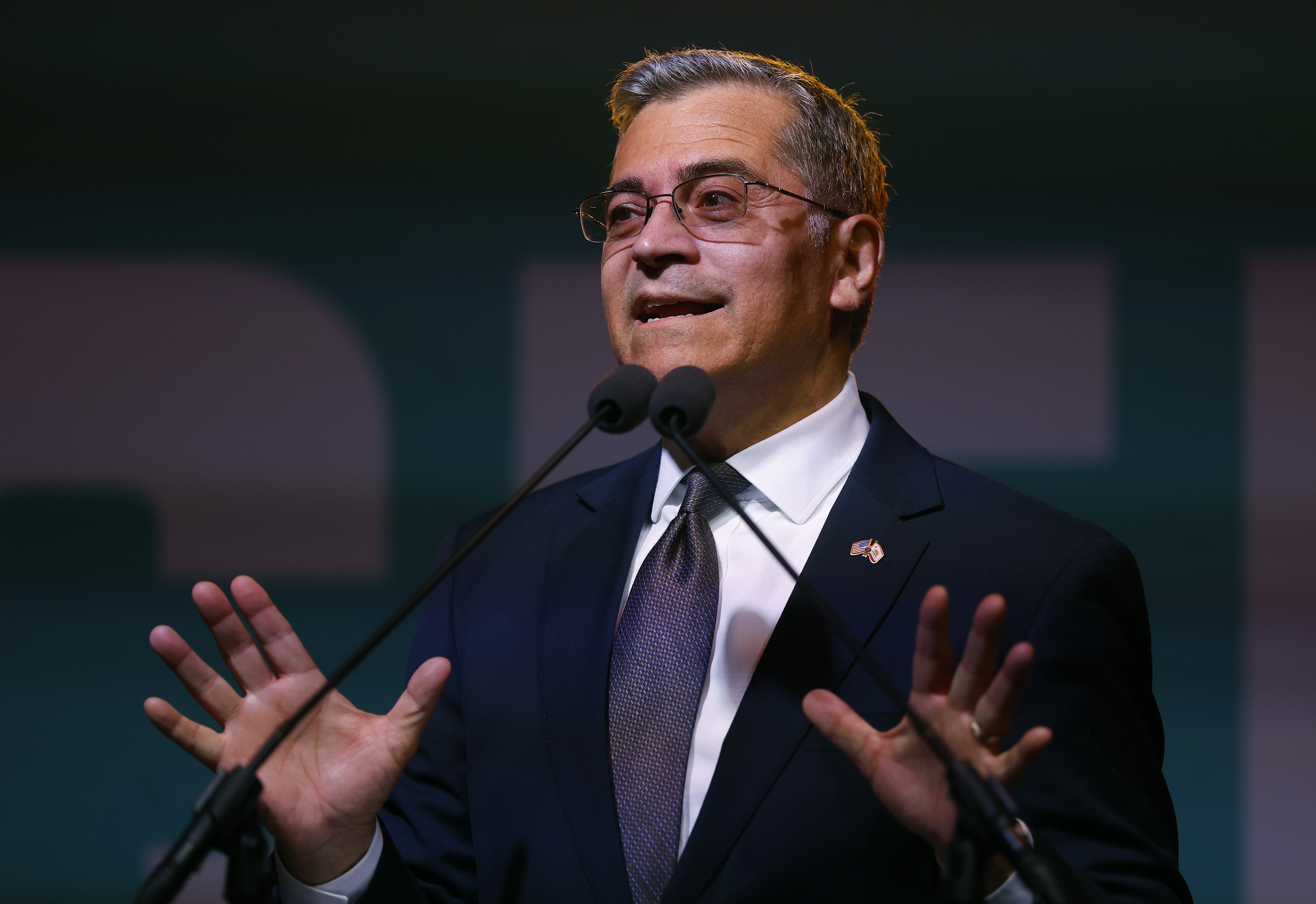 Democrat Xavier Becerra wins the top spot in November's race for California governor