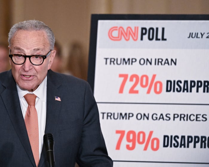 Senate’s latest effort to halt Trump’s Iran hostilities fails in 49-50 vote as some Republicans side with Democrats – live