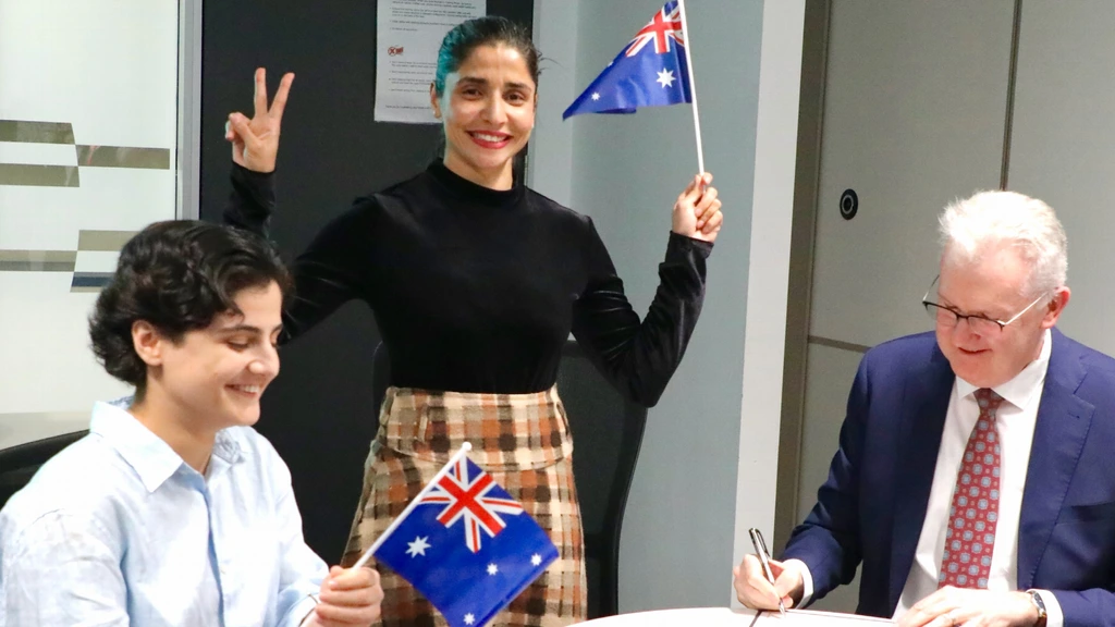Iraanse voetbalsters die land ontvluchtten krijgen Australische nationaliteit