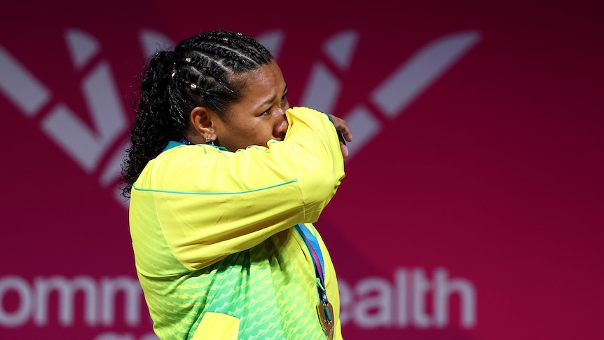 Weightlifter Cikamatana claims Glasgow gold after Paris pain