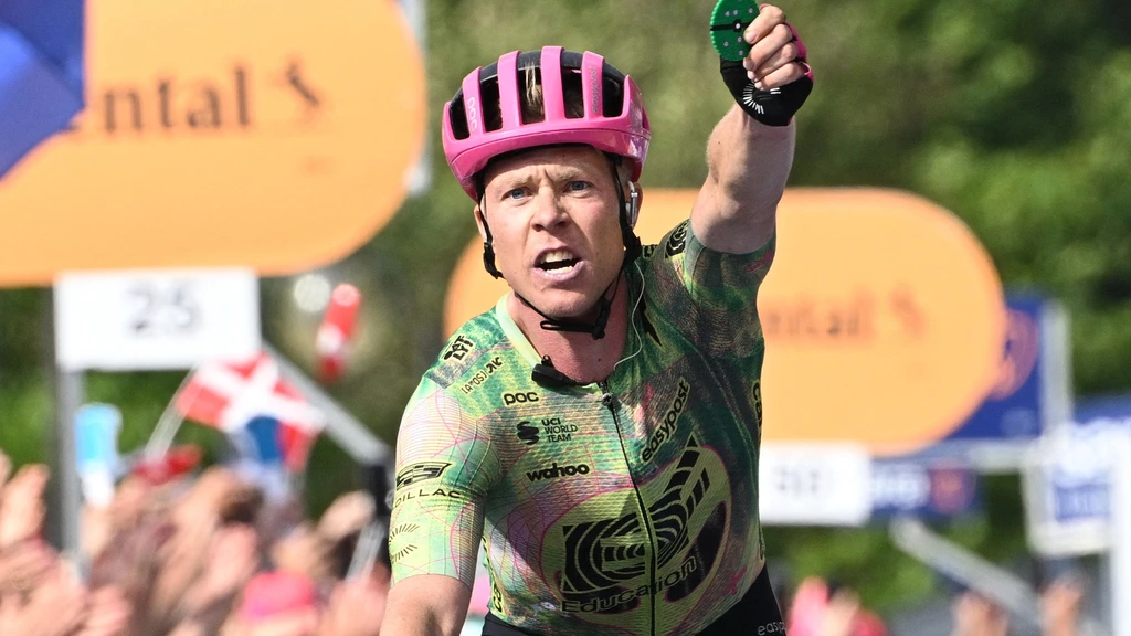 Rasaanvaller Valgren verrast medevluchters in Giro, Vingegaard niet in problemen