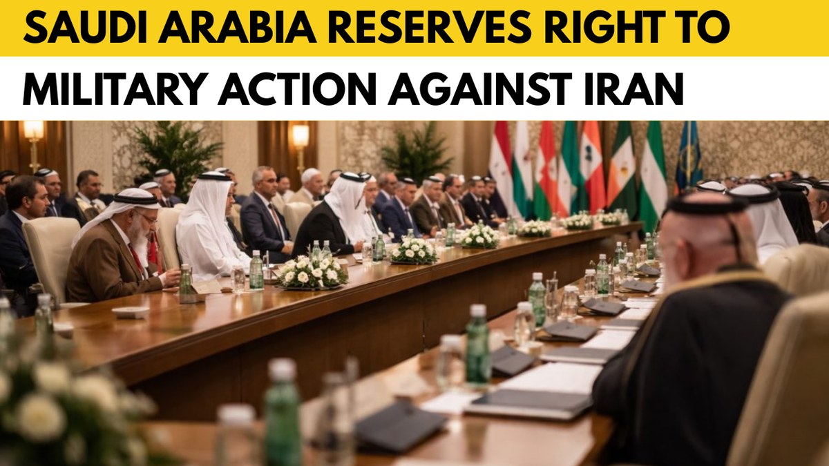 Watch: Saudi Arabia hosts urgent talks as Iran war escalates across Gulf