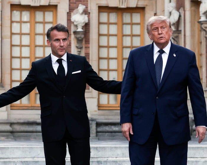 Trump says he has signed peace deal with Iran at Versailles – US politics live