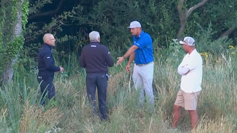 ‘He’s not a cheater’: DeChambeau to continue playing at British Open as controversy erupts over two-shot penalty