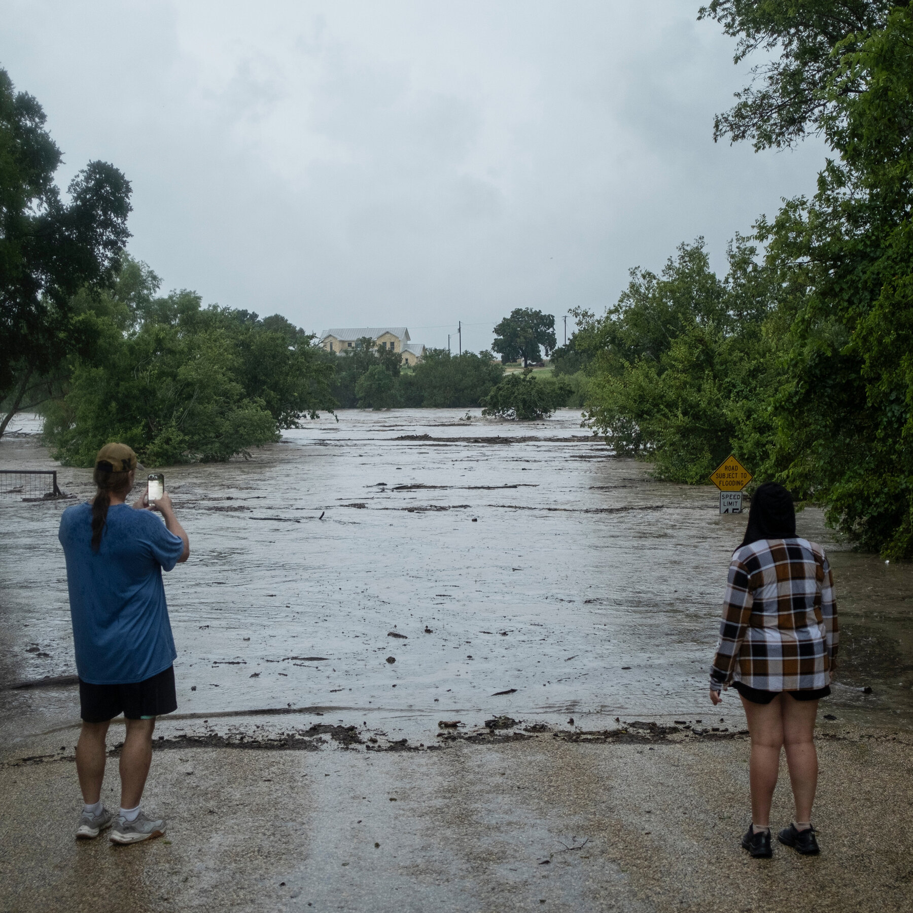 Two Dead and Scores Rescued as Flooding Engulfs Central Texas