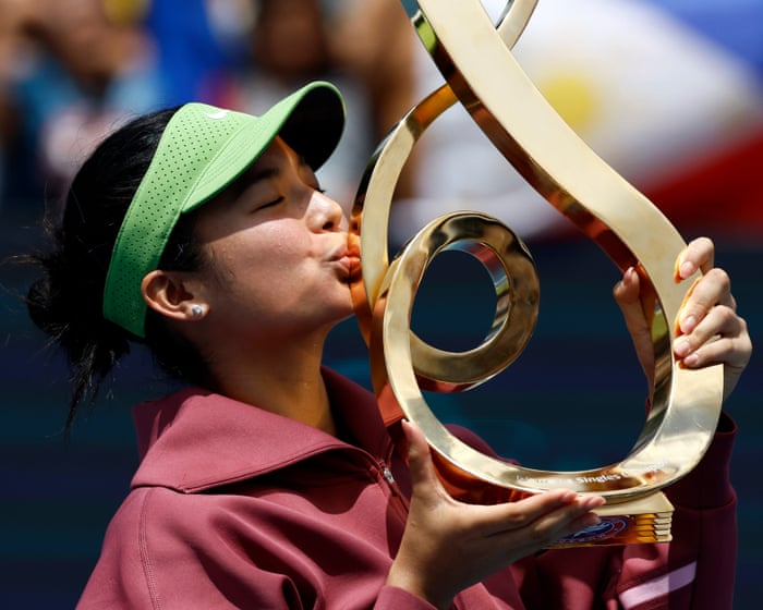 ‘Our new champion’: Philippines swept up in tennis fever after Alex Eala’s historic win