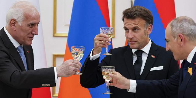 Macron says Armenia has chosen path 'towards Europe,' shifting away from Russia