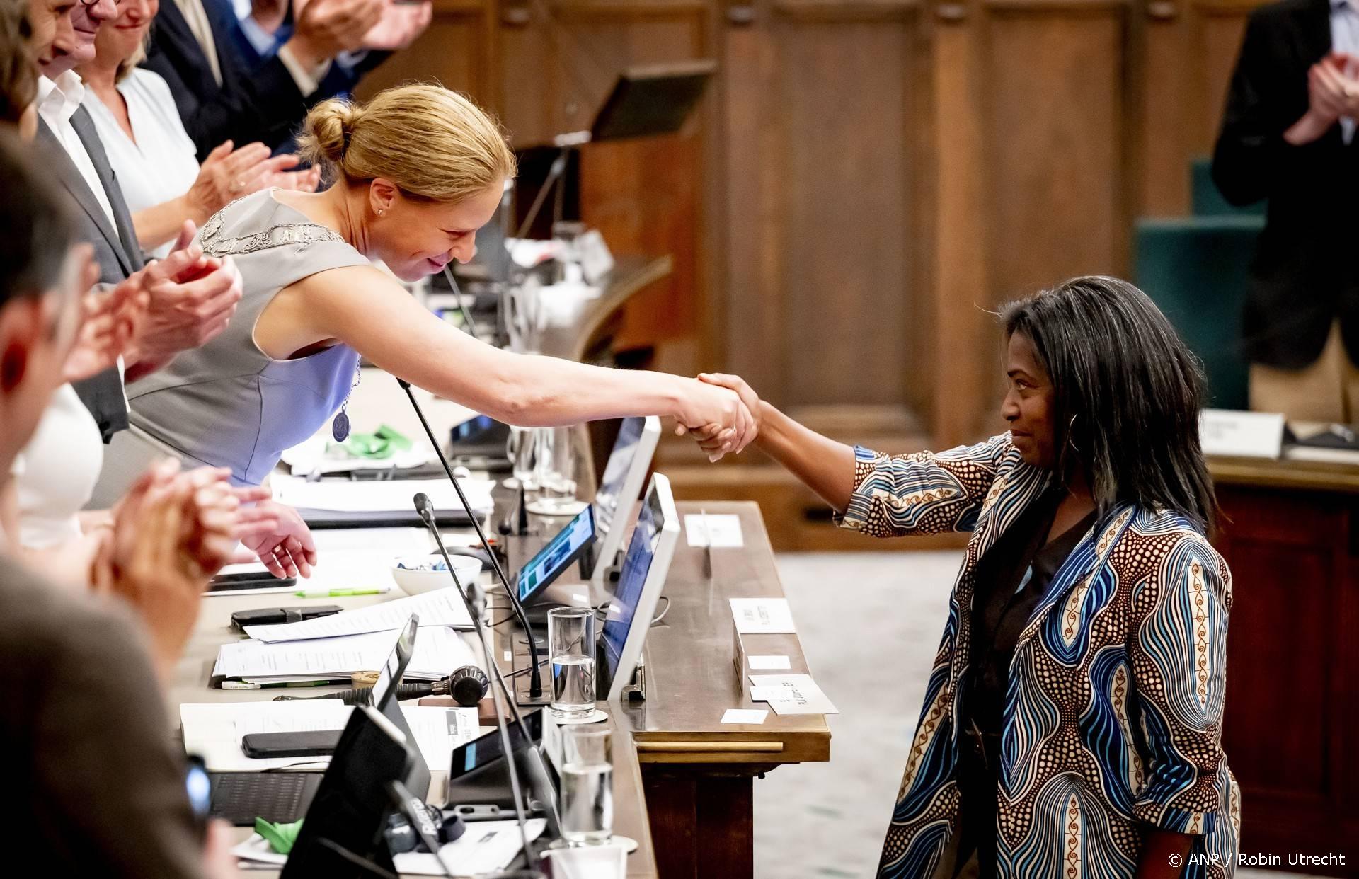 Na verrassende stemming is Nunnely nieuwe wethouder Rotterdam