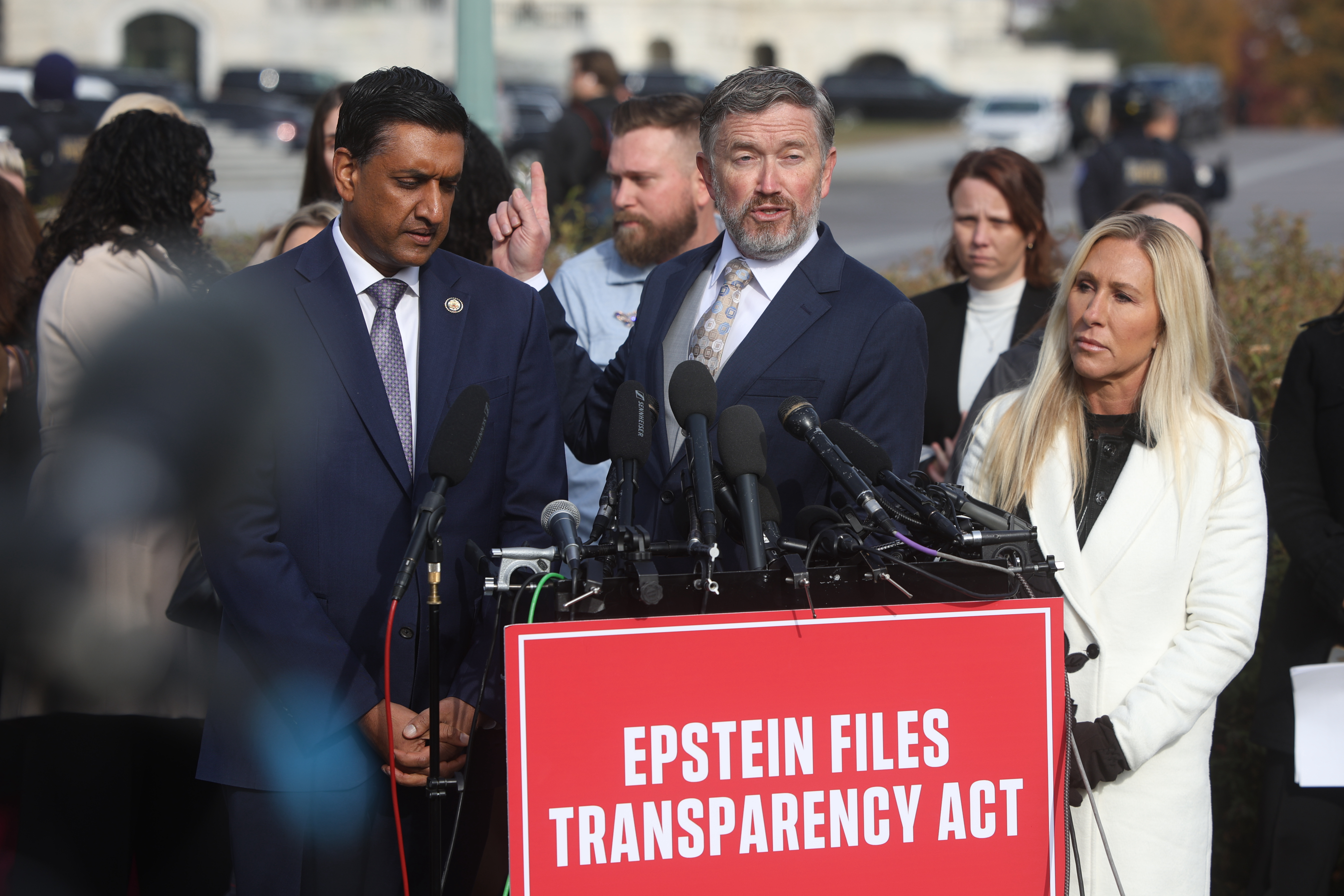 ‘No longer in my hands’: How Hill Republicans stopped caring about DOJ releasing the Epstein files
