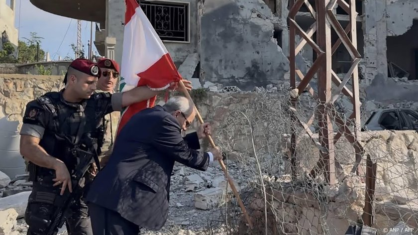 Libanese premier bezoekt proefgebied in Zuid-Libanon