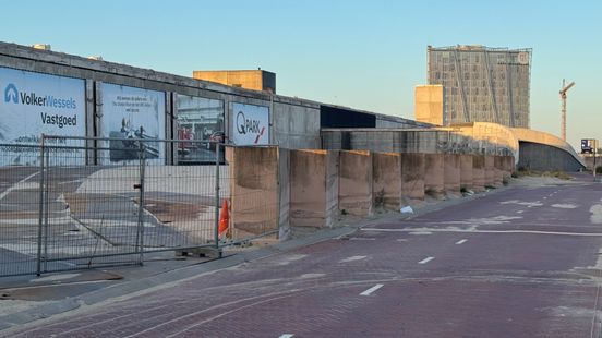 Metamorfose Scheveningen gaat langzaam: alleen parkeergarage staat er, nog geen huizen en horeca