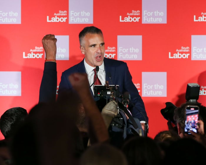 SA state election 2026: Peter Malinauskas makes passionate call for unity after thumping South Australia win marked by One Nation advance