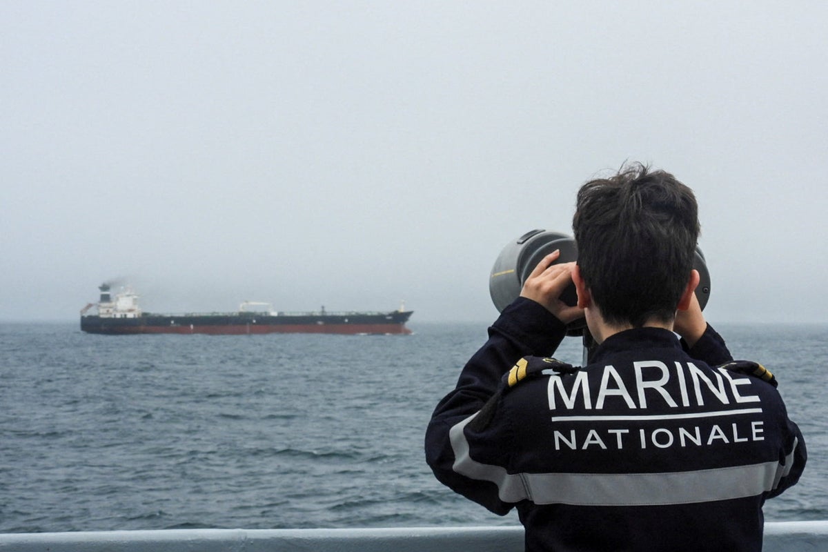 UK and France intercept suspected Russian oil tanker in Atlantic, Macron says