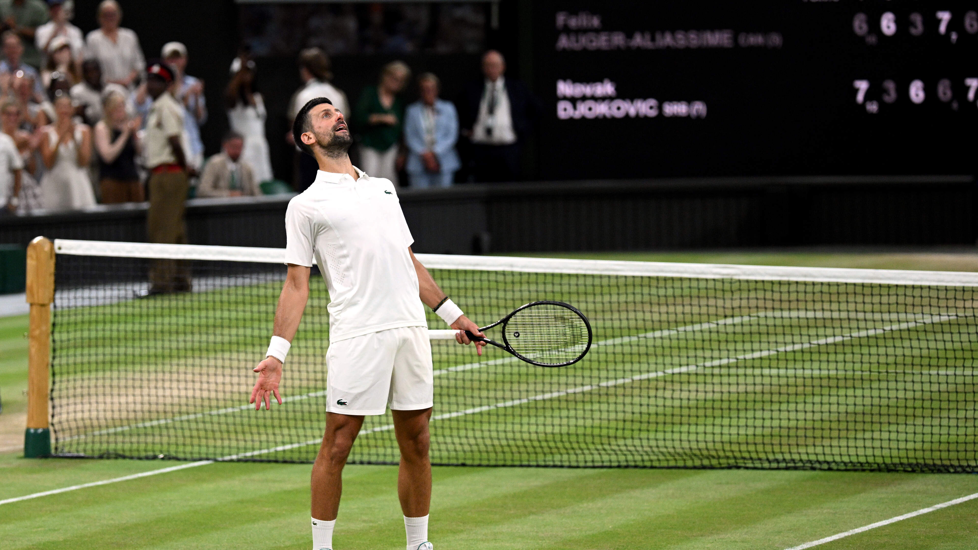 Novak Djokovic na slijtageslag van ruim 5 uur in halve finale Wimbledon