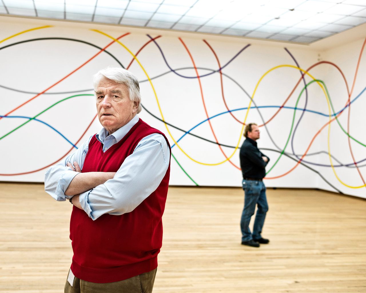 Directeur Alexander van Grevenstein maakte een speerpunt van moderne kunst – en zette het Bonnefantenmuseum op de kaart