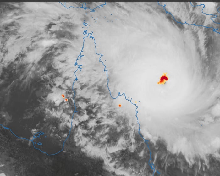 Australia news live: Tropical Cyclone Narelle forecast to hit far north Queensland three hours earlier than expected; ASX plunges amid Iran war