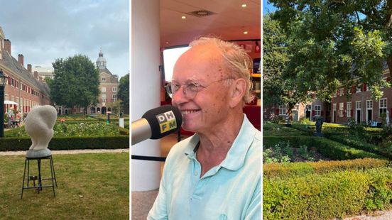Gratis genieten van kleurrijke kunst: tentoonstelling op grootste hofje van Nederland