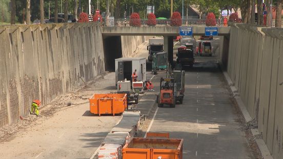 Drukke tunnel en weg zes weken afgesloten: 'De meeste mensen begrijpen het wel'