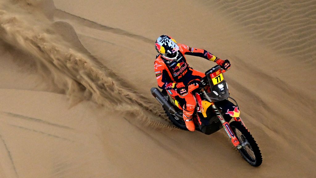 Motorcoureur Benavides wint Dakar op twee seconden na verkeerde afslag concurrent