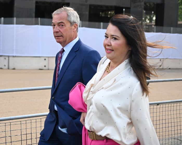 Nigel Farage faces inquiry over £5m gift from crypto billionaire