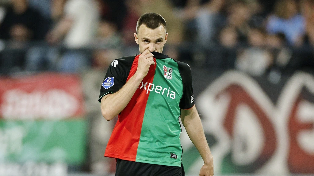 Duur puntenverlies NEC door moeizaam gelijkspel tegen degradatiekandidaat Telstar