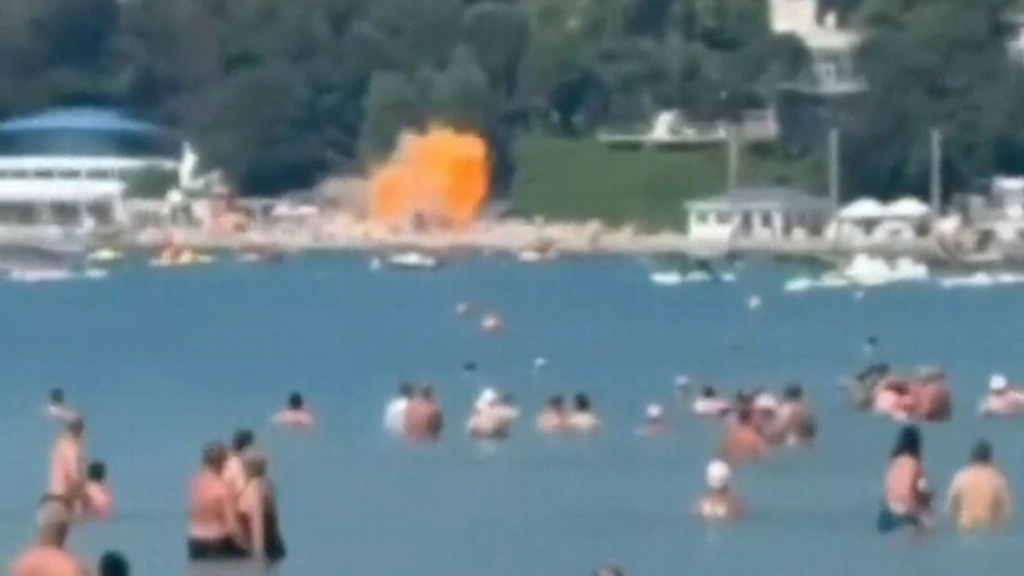 Rusland meldt zeven doden na inslaan drone op strand