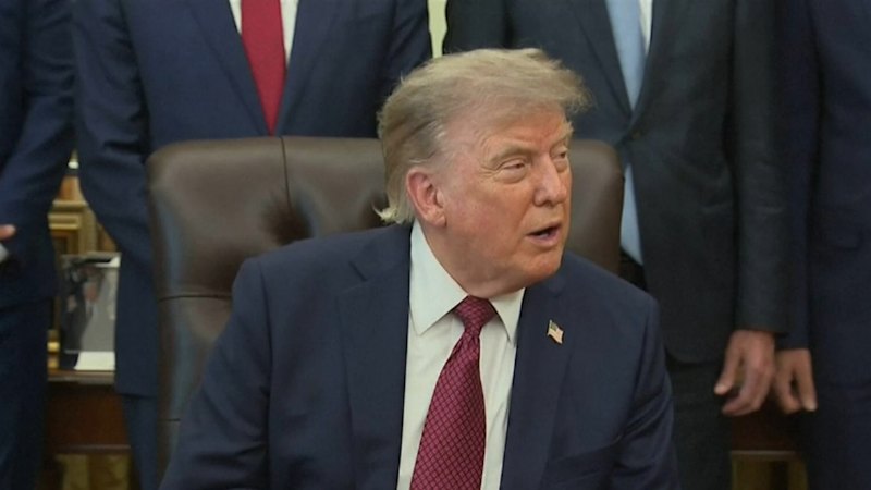 Trump warns US 'locked and loaded' for massive strikes on Iran